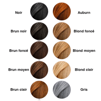 spray coloré et densifiant pour masquer les cheveux blancs et l’alopécie hairfor2