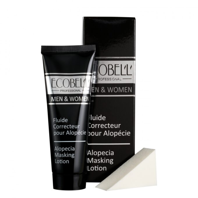 ecobell fluide correcteur coloré waterproof pour masquer l’alopécie
