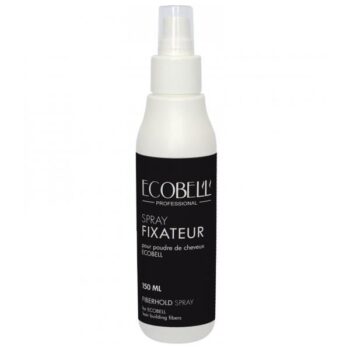 ecobell spray fixant poudre cheveux 150ml sans gaz – fixation moyenne pour une coiffure souple