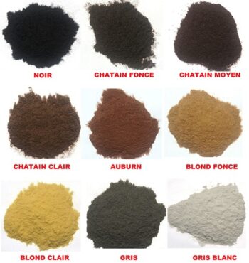 hair plus flacon de poudre cheveux à base de plantes