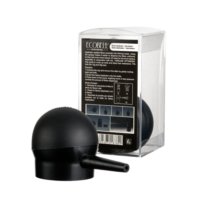 spray poudre cheveux pour vaporiser la poudre densifiante ecobell