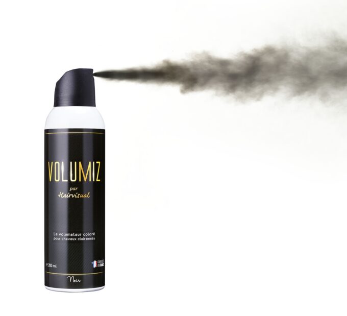 volumiz spray cheveux 200ml 2 en 1 retouche racines & densifiant